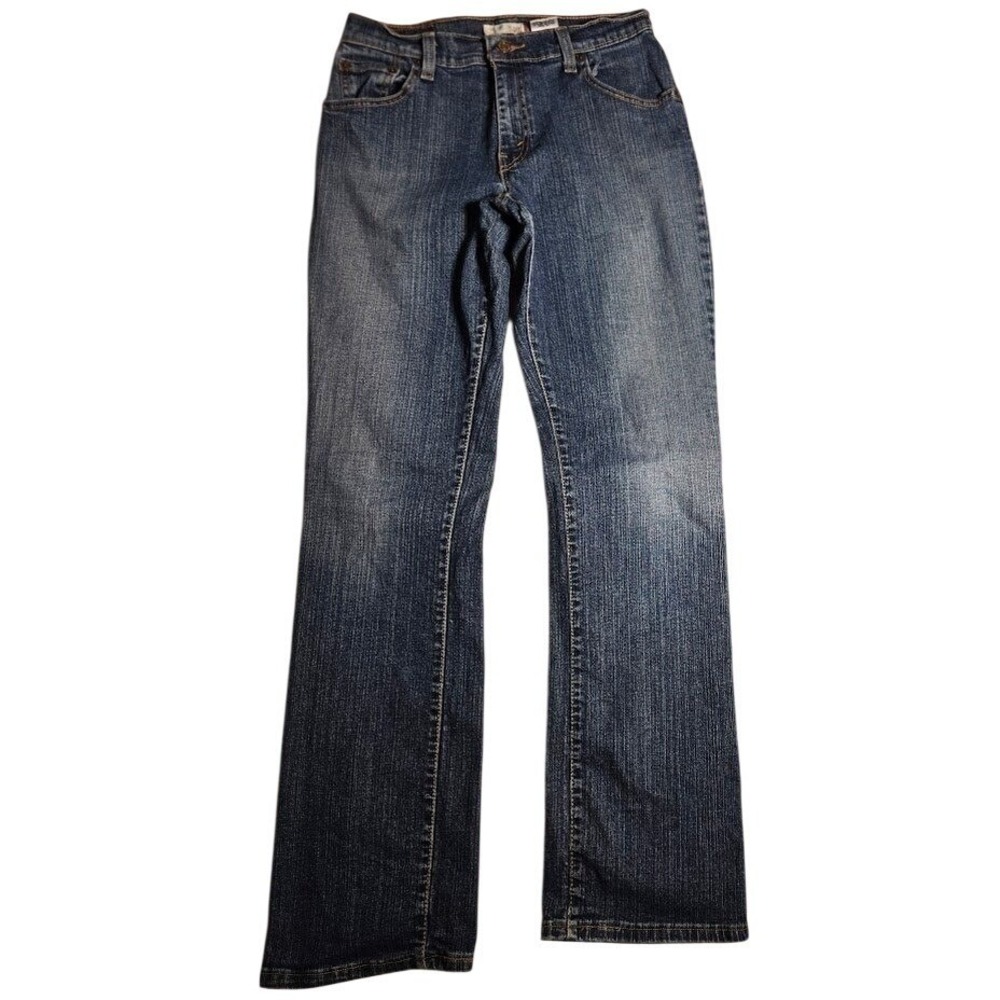 Levis 550 Relaxed Bootcut Jeans Womens 8 M‎ Wash Blue Denim Stretch 846